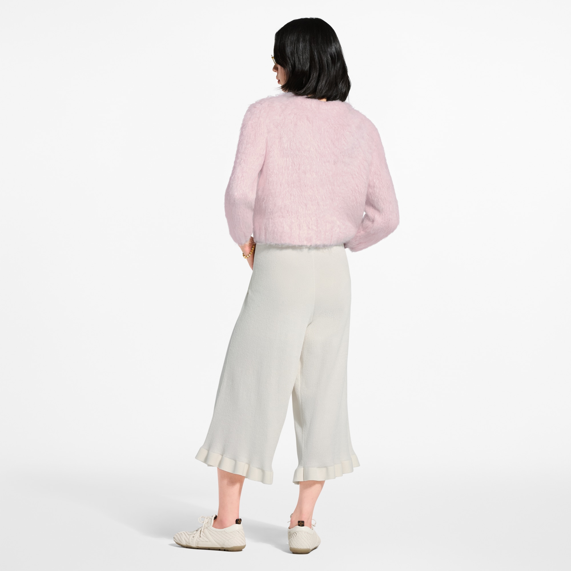 Jewel Button Brushed Cardigan - Ready-to-Wear | LOUIS VUITTON